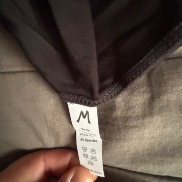 NWT THE GYM PEOPLE Women's Short Sleeve Workout Loose Fit Tee Black Medium - Picture 8 of 9